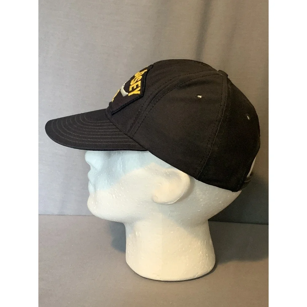 Vintage USS New Jersey BB-62 Snapback Hat‎ Made In USA United States Navy